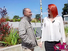 Big Titted Cougar Albaan Wants A College Guy To Fuck Her In Public!