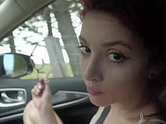 Lola And As Always Is Teasing You Outdoors