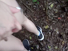 Lola And As Always Is Teasing You Outdoors