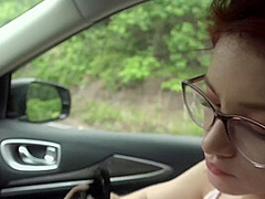 Lola And As Always Is Teasing You Outdoors