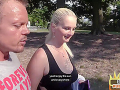 Amateur German mature first time fucked outdoor by sex date
