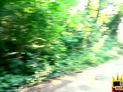 Amateur German mature first time fucked outdoor by sex date
