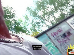Bombastic German mature public fucked outdoor by sex date