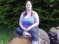 Thick With Huge Tits Fucked By Swingers Outdoors!