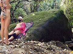 Asian Public Sex Near The Road Almost Caught