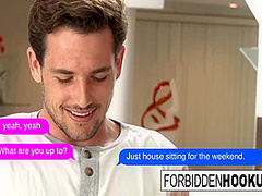 A Food Delivery Turns Into Stepsiblings Banging 11 Min