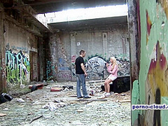 Outdoor meeting for fuck