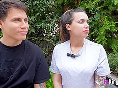 Chubby Spanish Babe Cleaning The Halls Of College Gets Picked Up To Fuck!