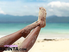 Horny Babe Tita Sahara Showing Her Perfectly Tanned Naked B