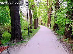 Risky Flashing In Public Park