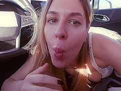 Greedy Bitch Licked All The Sperm From My Balls