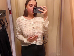 Hot Stepmom With Juicy Tits Does Try On Haul