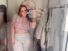 Hot Stepmom With Juicy Tits Does Try On Haul