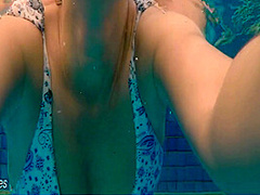 One Piece - Wifey Stuns Everyone In Amazing Hot Bathers And Flashes Her Perfect Tits