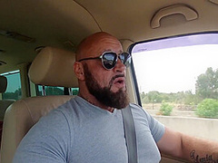 Fucked Hard In The Car And On The Beach With Chanie Sky