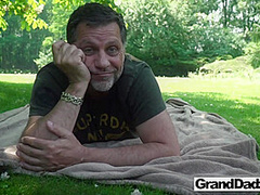 Angela Vidal Fucks Wrinkly Old Man for GrandDadz.com