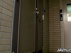 JAVHUB Sakura Kirishima plays with her hairy pussy