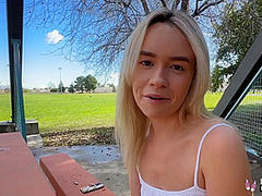 18+ - Bubble Butt Teen 18+ With Hairy Pussy Does Her First Ever Porn Casting With Khloe Kingsley And Real Teens