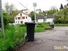 Chicks Squeezed The Bladder And Pee Themselves