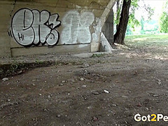 Chicks Squeezed The Bladder And Pee Themselves