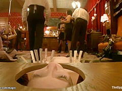 Slaves Tormented At Brunch Party