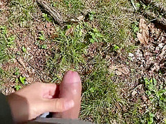 Nice Outdoor Fuck In Public With Creampie