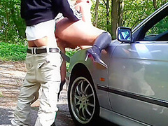 Am Auto Abgefickt