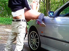 Am Auto Abgefickt