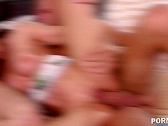 Kitana Lure bends over for deep dirty double penetration action in doggy GP1283 - PornWorld