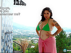 Kim Velez & Her Teeny Green Bikini