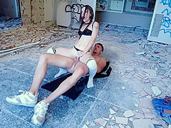 Spanish Teen Massy Sweet Gets Fucked By Yeri In An Abandoned Hospital