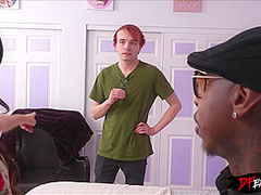 You're gonna sit there, and watch me fuck