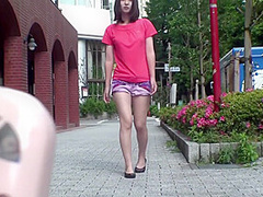 Japanese extremely hairy and petite amateur making weirdest moans