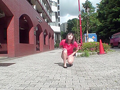 Japanese extremely hairy and petite amateur making weirdest moans