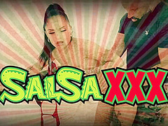 Let’s Fuck on the Terrace! Chamelle Ayala & Bodo Loco for SalsaXXX