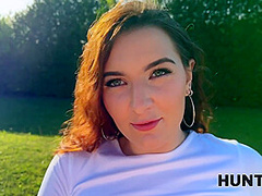 HUNT4K. Pond Pound. Hot sex with Suzie Sparklez