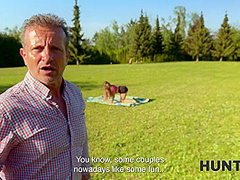 HUNT4K. Pond Pound. Hot sex with Suzie Sparklez