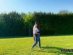 HUNT4K. Pond Pound. Hot sex with Suzie Sparklez