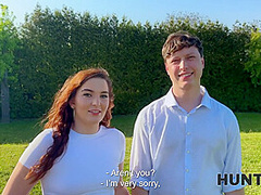 HUNT4K. Pond Pound. Hot sex with Suzie Sparklez