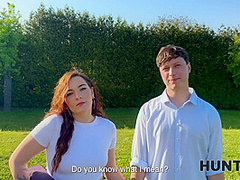 HUNT4K. Pond Pound. Hot sex with Suzie Sparklez