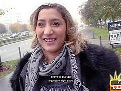 Public fucked slut enjoys POV sex with guy she 1st time met
