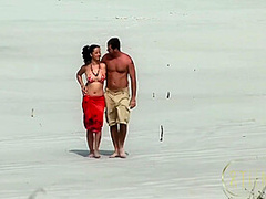 Sexy Brunette Watches And Masturbates While Her Friend Gets Double Penetration