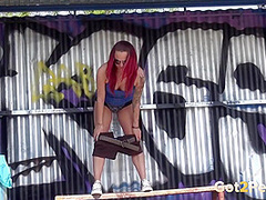 Broody Czech Women Like To Pee In Public Places