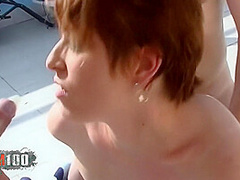 French Milf Tigra Getting Her Pussy Or Ass Fucked While Sucking