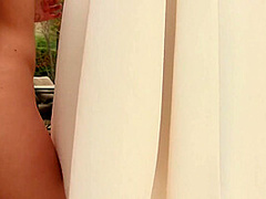 Mandy Muse Cums on Her Step-bruthers Dick and Sucks Her Cum off of It