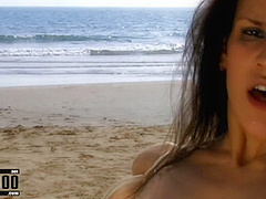 Spanish Pornstar Samia Duarte Fucking On A Beach