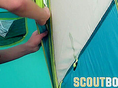 ScoutBoys Hung Scout Master fucks cute Ian Levine hard rough and raw