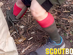ScoutBoys Hung Scout Master fucks cute Ian Levine hard rough and raw