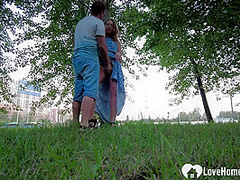 Picked up MILF gets fucked hard outdoors