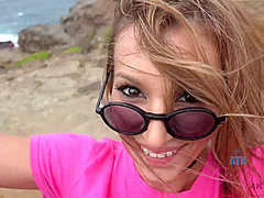 Virtual Vacation On Hawaii With So Hot Moka Mora 1/6